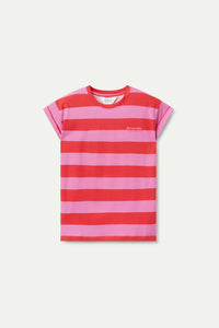 Compañia Fantastica Striped t shirt Red Pink