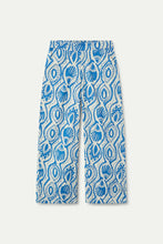 Load image into Gallery viewer, Compañia Fantastica Aquaria printed trouser Aegean Blue
