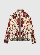 Load image into Gallery viewer, An'ge Sotiliane panel print shirt Tulipa Ecru
