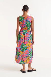 Compañia Fantastica Samba print dress Multi Fauna