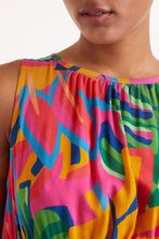 Load image into Gallery viewer, Compañia Fantastica Samba print dress Multi Fauna
