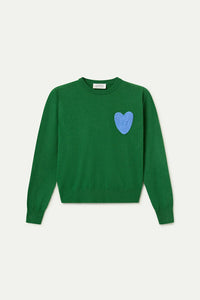 Compañia Fantastica Heart knit Green