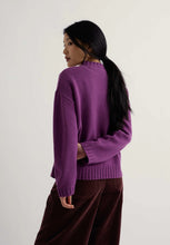 Load image into Gallery viewer, Seasalt Bedruthan lambswool jumper Purple Coral
