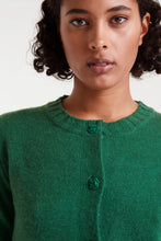 Load image into Gallery viewer, Compañia Fantastica Rose button cardigan Green
