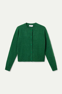 Compañia Fantastica Rose button cardigan Green