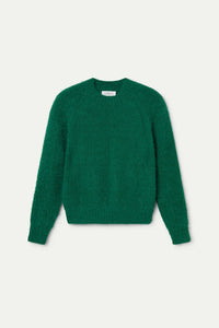 Compañia Fantastica textured fluffy knit Green