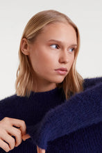 Load image into Gallery viewer, Compañia Fantastica Textured fluffy knit Blue
