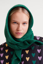 Load image into Gallery viewer, Compañia Fantastica Hoodie scarf Green
