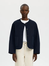 Load image into Gallery viewer, Selected Malina quilted jacket Dark Sapphire - CW CW 
