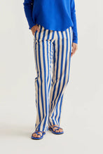 Load image into Gallery viewer, Compañia Fantastica Bamboo stripe print trouser Blue - CW CW 
