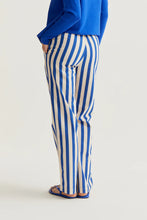Load image into Gallery viewer, Compañia Fantastica Bamboo stripe print trouser Blue - CW CW 

