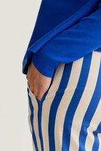 Load image into Gallery viewer, Compañia Fantastica Bamboo stripe print trouser Blue - CW CW 
