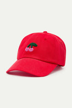 Load image into Gallery viewer, Compañia Fantastica Cherry baseball hat Red - CW CW 
