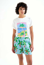 Load image into Gallery viewer, Compañia Fantastica 'Palm Beach' print t shirt White - CW CW 
