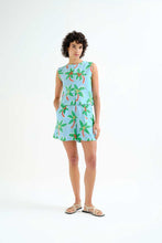 Load image into Gallery viewer, Compañia Fantastica Cocotero print short Turquoise - CW CW 
