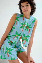 Load image into Gallery viewer, Compañia Fantastica Cocotero print short Turquoise - CW CW 

