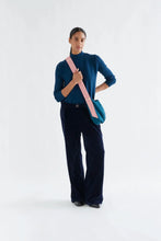 Load image into Gallery viewer, Compañia Fantastica Turtle neck lightweight jumper Petrol Blue
