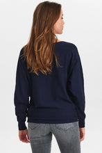 Load image into Gallery viewer, Numph Daya lightweight knit Dark Sapphire
