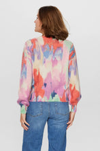 Load image into Gallery viewer, Numph Blurry art print jumper Lavender Crystal
