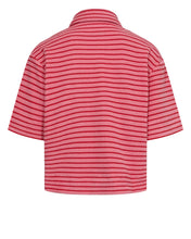 Load image into Gallery viewer, Numph Mosha terry towelling shirt Flamingo Pink
