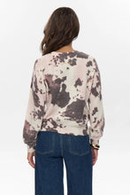 Load image into Gallery viewer, Numph Cowliz print jumper Grey Morn
