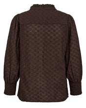 Load image into Gallery viewer, Numph Salvie broderie anglaise shirt Dark Sapphire

