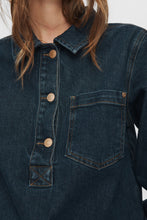 Load image into Gallery viewer, Numph Toronto workwear overshirt Dark Denim
