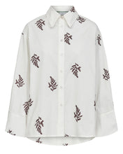 Load image into Gallery viewer, Numph Bailey embroidered shirt Wine tasting
