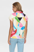 Load image into Gallery viewer, Numph Adeline abstract print shirt Peony - CW CW 
