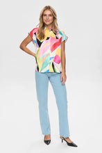 Load image into Gallery viewer, Numph Adeline abstract print shirt Peony - CW CW 
