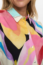 Load image into Gallery viewer, Numph Adeline abstract print shirt Peony - CW CW 
