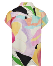 Load image into Gallery viewer, Numph Adeline abstract print shirt Peony - CW CW 
