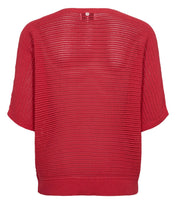 Load image into Gallery viewer, Numph Erikka mesh knit top Cayenne - CW CW 
