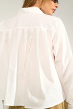 Load image into Gallery viewer, Numph Nuasho cotton shirt Bright White
