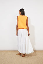 Load image into Gallery viewer, Haven Oahu frill detail top Mango
