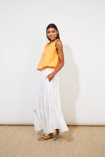 Load image into Gallery viewer, Haven Oahu frill detail top Mango
