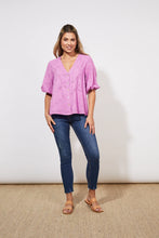 Load image into Gallery viewer, Haven Naxos broderie blouse Pink
