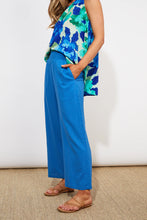 Load image into Gallery viewer, Haven Tanna shirred waist trouser Cobalt
