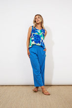 Load image into Gallery viewer, Haven Tanna shirred waist trouser Cobalt
