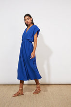 Load image into Gallery viewer, Haven Tulum multi function wrap/kimono dress Cobalt
