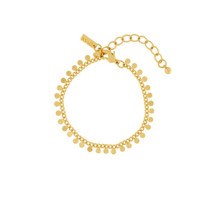 Dansk Theia Mini Multi Dot Bracelet Gold Plating