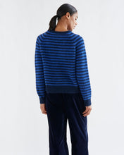 Load image into Gallery viewer, Compañia Fantastica Striped sweater Blues

