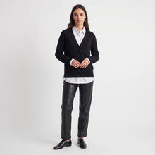 Load image into Gallery viewer, Artlove Evina classic V cardigan Black
