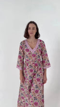 Load image into Gallery viewer, Chico Soleil Celine summer batiq print dress Pink
