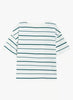 Grace & Mila Welson irregular stripe T Ivory Emerald - CW CW 
