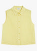 Grace & Mila Windell seersucker mini check s/l shirt Yellow - CW CW 
