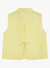 Grace & Mila Windell seersucker mini check s/l shirt Yellow - CW CW 