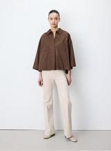 Load image into Gallery viewer, Grace &amp; Mila Ambre cotton shirt Chocolate
