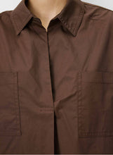 Load image into Gallery viewer, Grace &amp; Mila Ambre cotton shirt Chocolate
