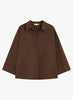 Grace & Mila Ambre cotton shirt Chocolate